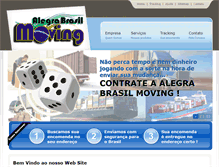 Tablet Screenshot of alegrabrasilmoving.com